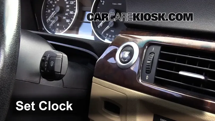 2006 BMW 325i 3.0L 6 Cyl. Clock Set Clock